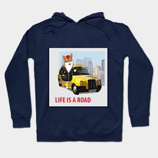 Life is a road Hoodie